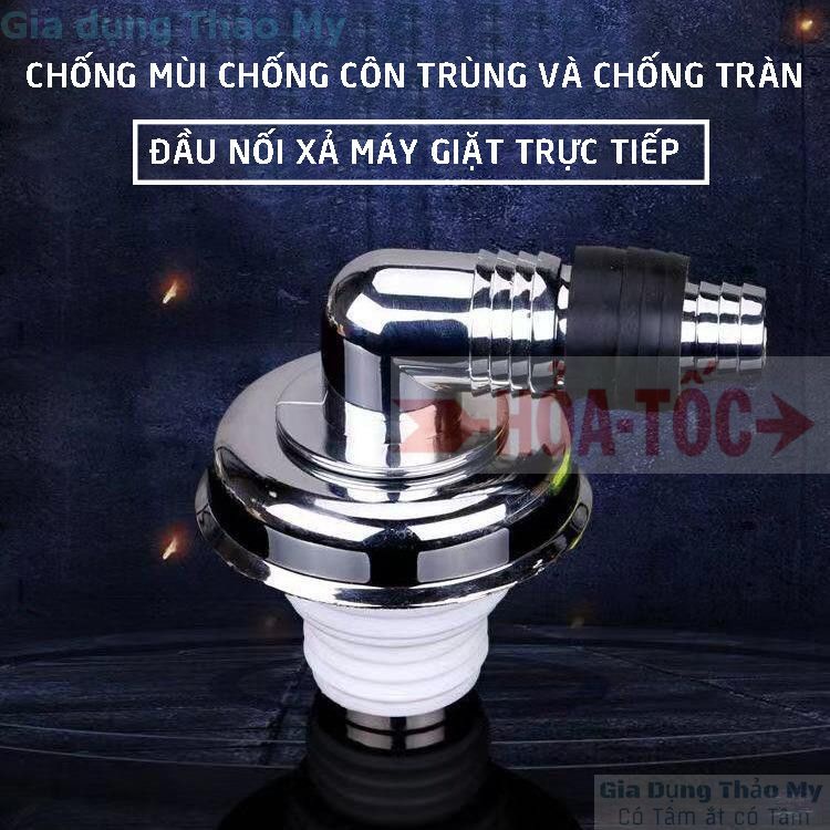 Nắp Ống Xả Máy Giặt Ngăn Mùi