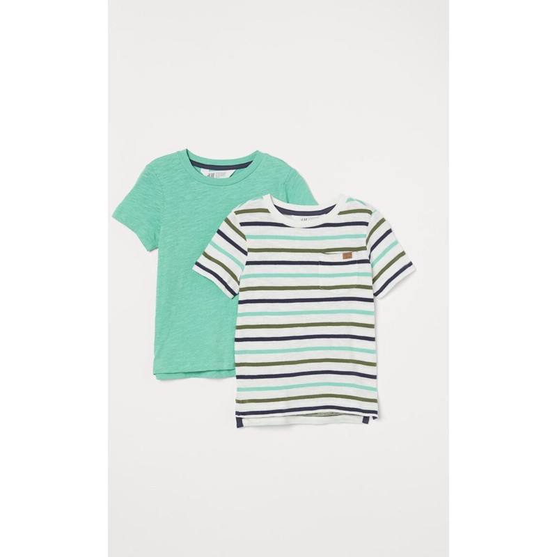 Set 2 áo màu mát mắt chất siêu đep săn sale Uk sz 6-8y, 8-10y