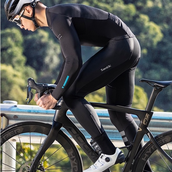 Áo đi xe đạp Santic dài tay vừa vặn thoải mái thời trang chất lượng cao