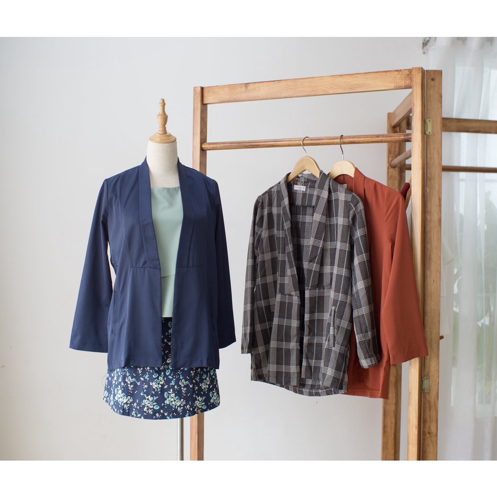 Áo Blazer Coco - Xanh đen | BigBuy360 - bigbuy360.vn