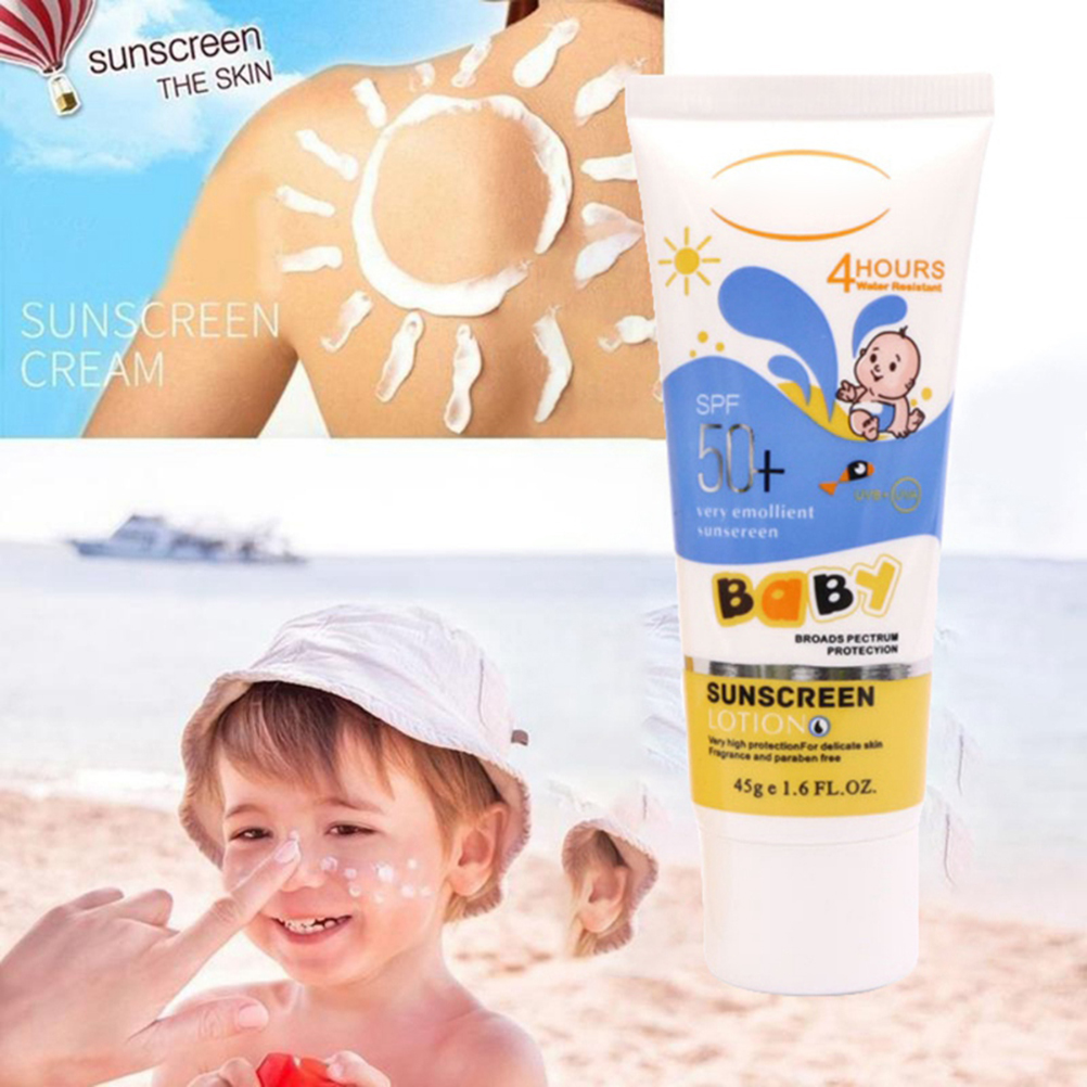 Kem chống nắng body SPF50+ 45ml bảo vệ da cho trẻ sơ sinh