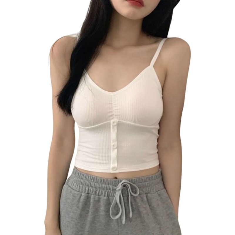 Áo Lót Cổ Chữ V Có Mút Đệm Ngực Thời Trang Mùa Hè Quyến Rũ Cho Nữ