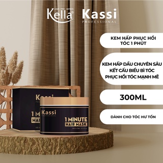 Kem hấp dầu phục hồi tóc 1 phút Kassi