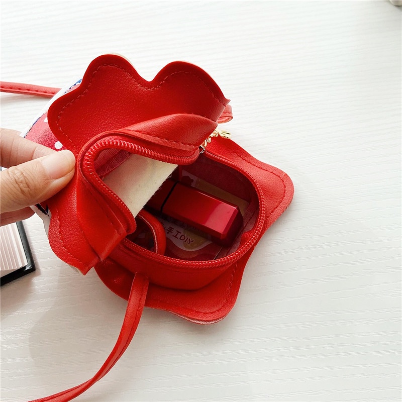 Túi Đeo Chéo Vai Hình Mèo Dễ Thương Thời Trang Cho Bé Gái