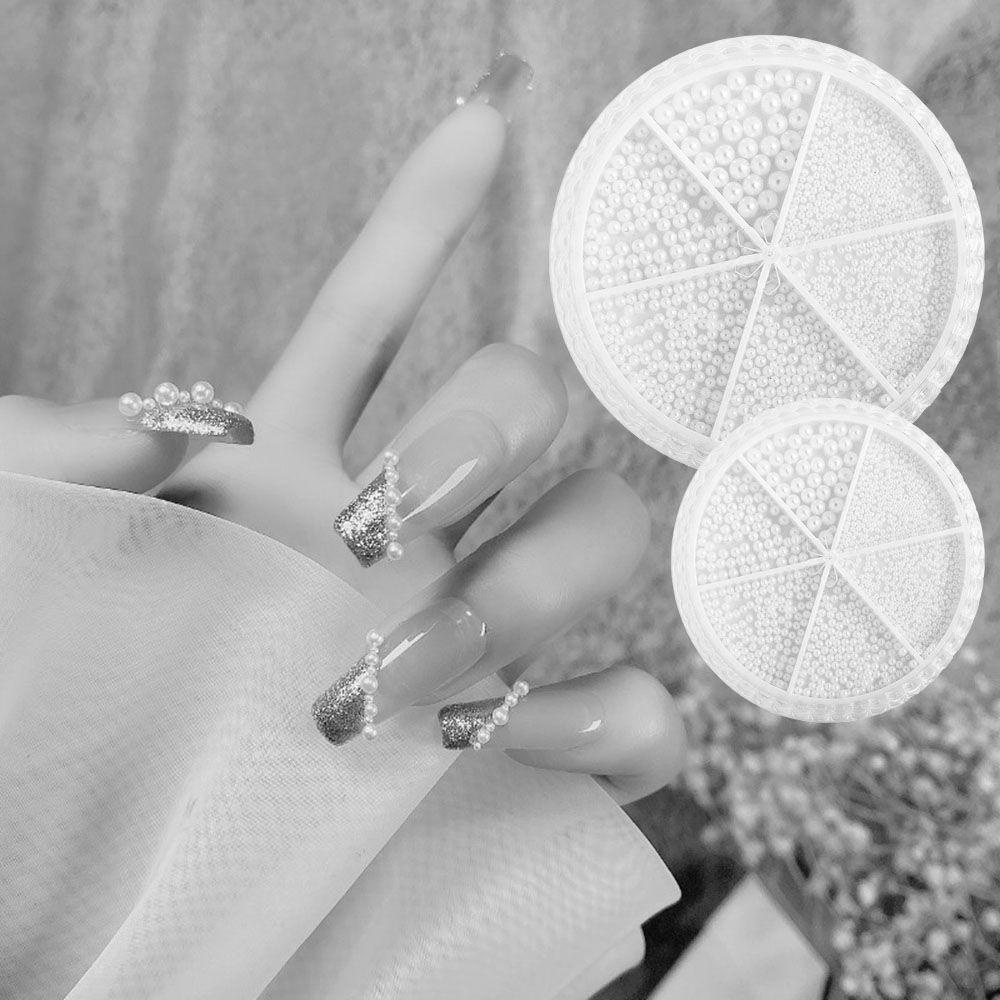 MOCHO Phụ Kiện Trang Trí Móng Tay Nghệ Thuật Hình Bán Nguyệt DIY