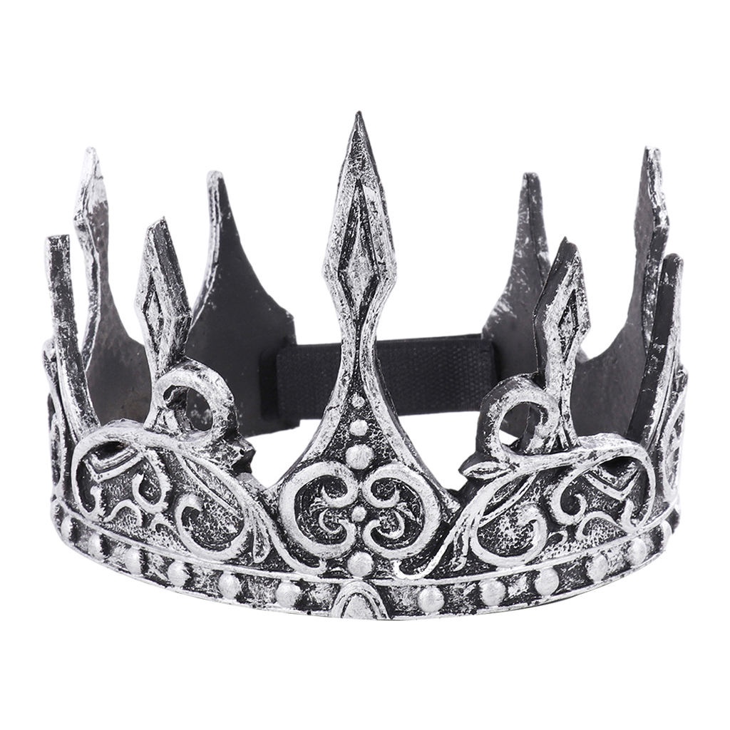 Vương miện đính đá phong cách hoàng gia cho nam