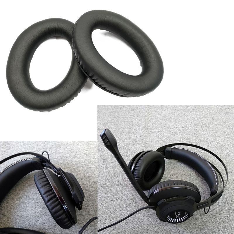 1 Cặp vỏ đệm bọc tai nghe bằng xốp cho Kingston HyperX Cloud Revolver S