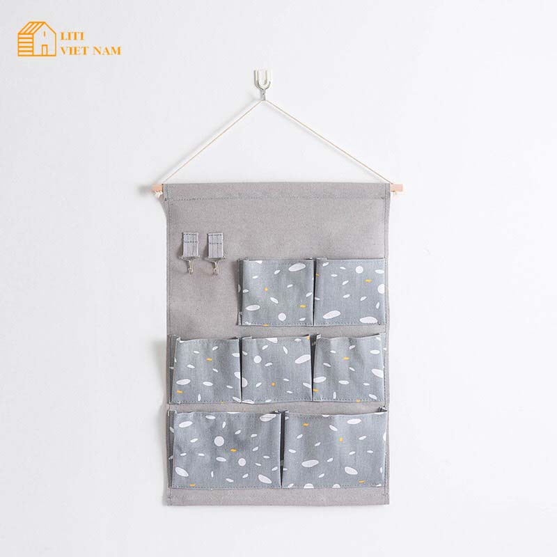 Túi treo tường đựng đồ đa năng Canvas - Decor trang trí nhà cửa