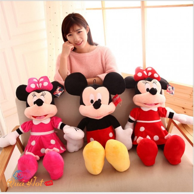 Gấu Bông Chuột Mickey Siêu Lớn - 130Cm