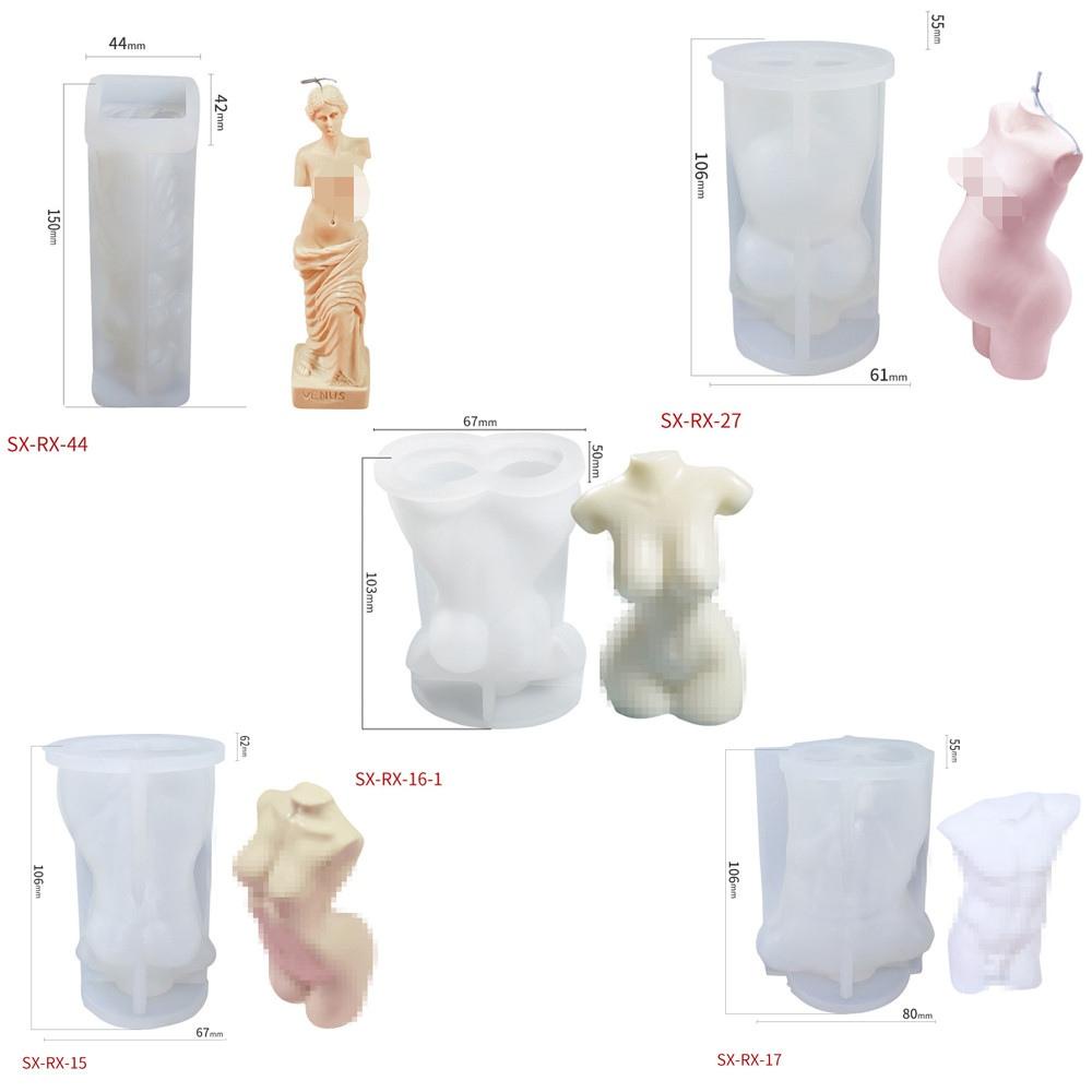 Khuôn Làm Nến Bằng Silicone Dành Cho Nữ