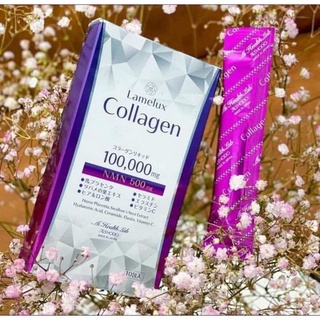 "hộp 10 gói" uống lamelux collagen & nmn nhật bản