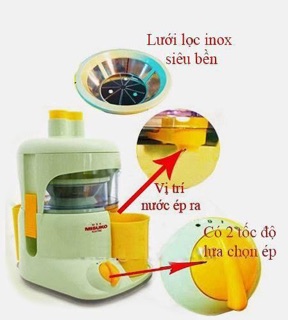 Máy xay ép đa năng Misuko