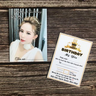 Thiệp Sinh Nhật In Hình