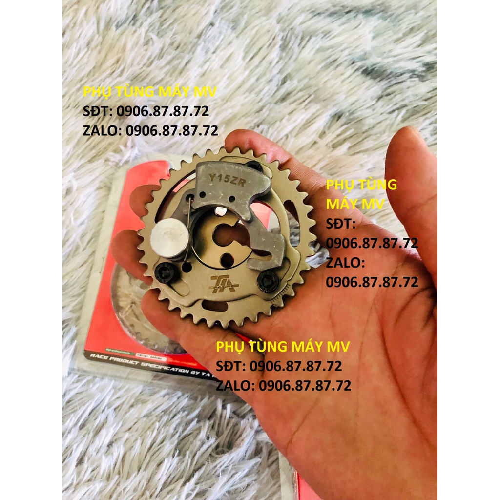 Bánh cam tăng chỉnh có chó xã TA SPEED cho xe Ex135/150. CHUẨN