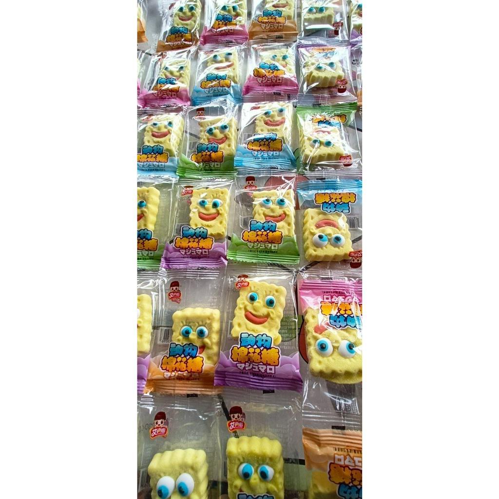 Combo 10 cái Kẹo Bông sữa Marshmallow Mix AISHANGLA Hoạt Hình Hỗn Hợp ngộ nghĩnh cute