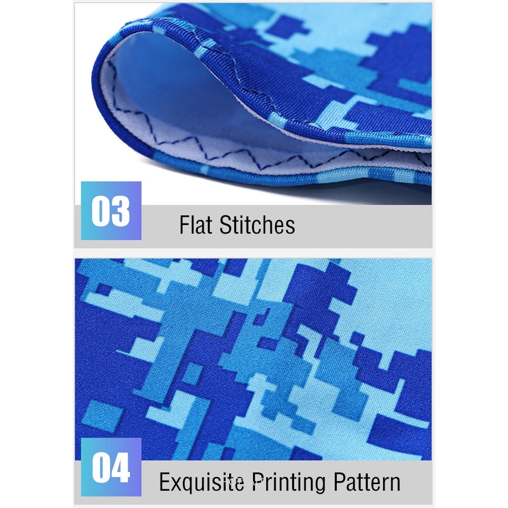 Găng Tay Ống Chống Tia UV Bằng Lụa Mát Họa Tiết Rằn Ri Cho Nam Và Nữ Đi Xe Đạp 50+