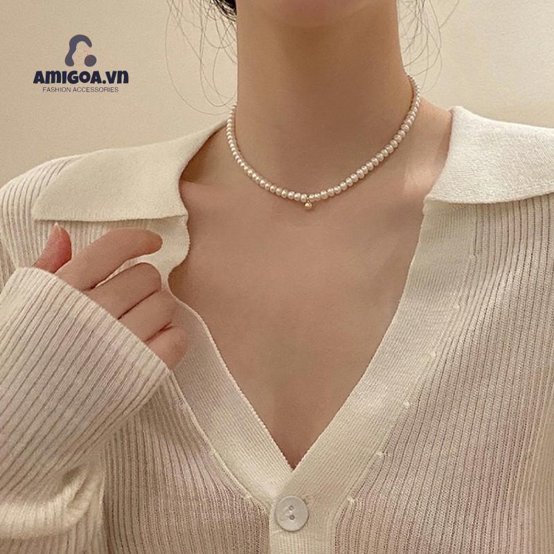 ✨✨Vòng cổ đính ngọc trai nhân tạo