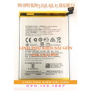 PIN OPPO BLP673 (A3S, A5S, A7, REALME C1)