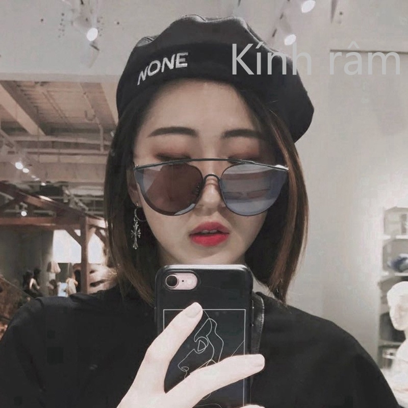 Kính mát mắt mèo bản lớn phong cách retro