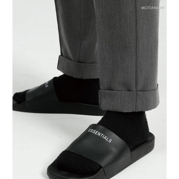 Quần âu baggy lưng thun Half 2365