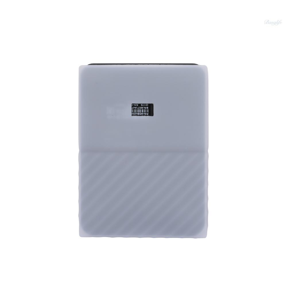 Vỏ Ổ Cứng Ssd Bằng Silicon Chống Trượt Chống Sốc Chống Trầy Xước Cho Wd My Passport 1t 2t