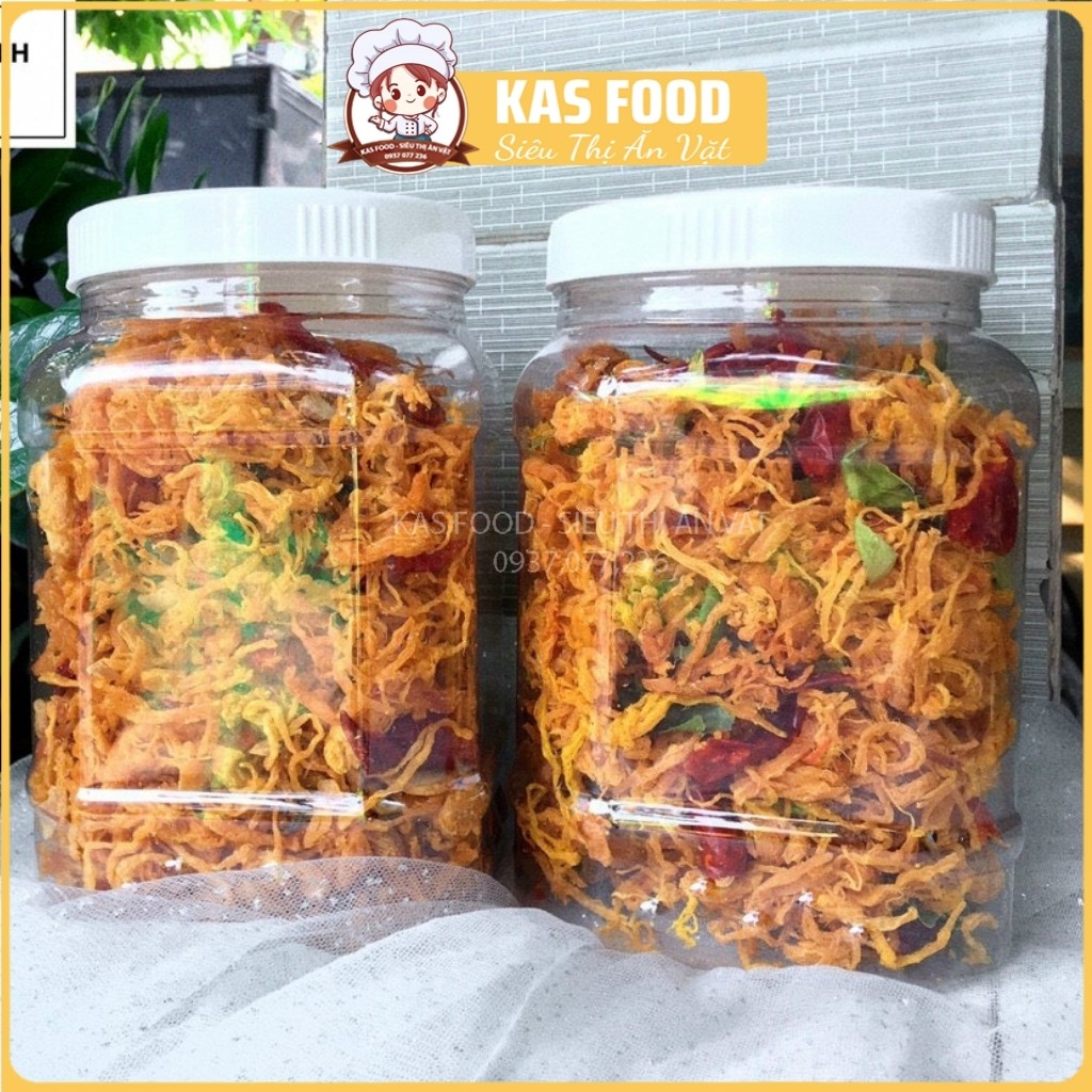 Khô gà lá chanh loại 1 KGLC3/500 siêu ngon 300g/500g - Kas Food | BigBuy360 - bigbuy360.vn