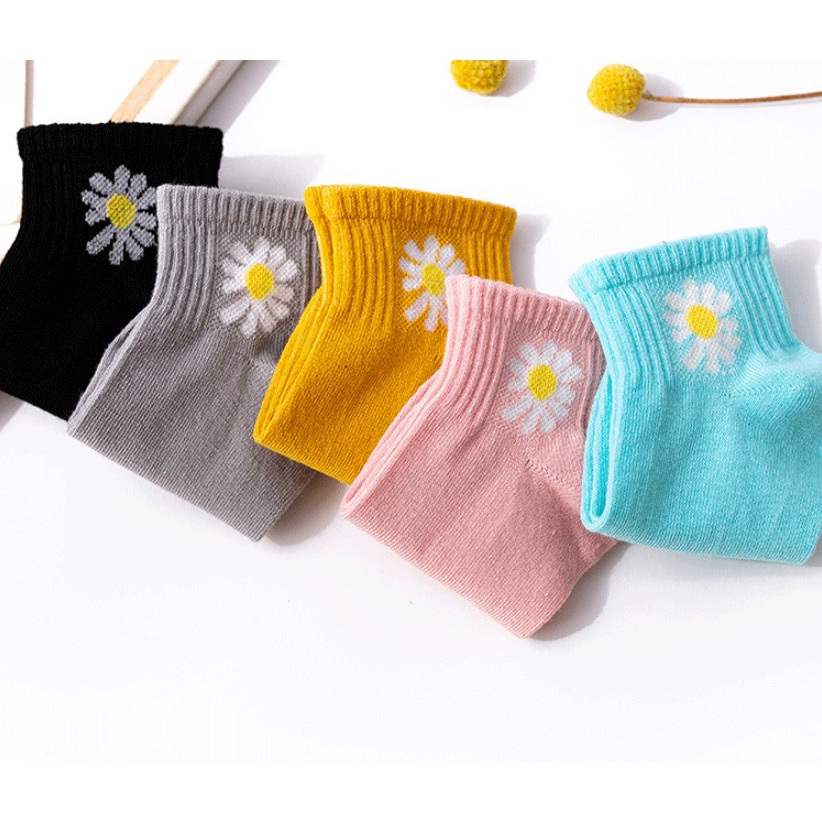 Happy-store ❤️ Vớ Cotton Cổ Thấp mỏng thoáng khí phong cách Hàn Quốc thời trang cho nữ