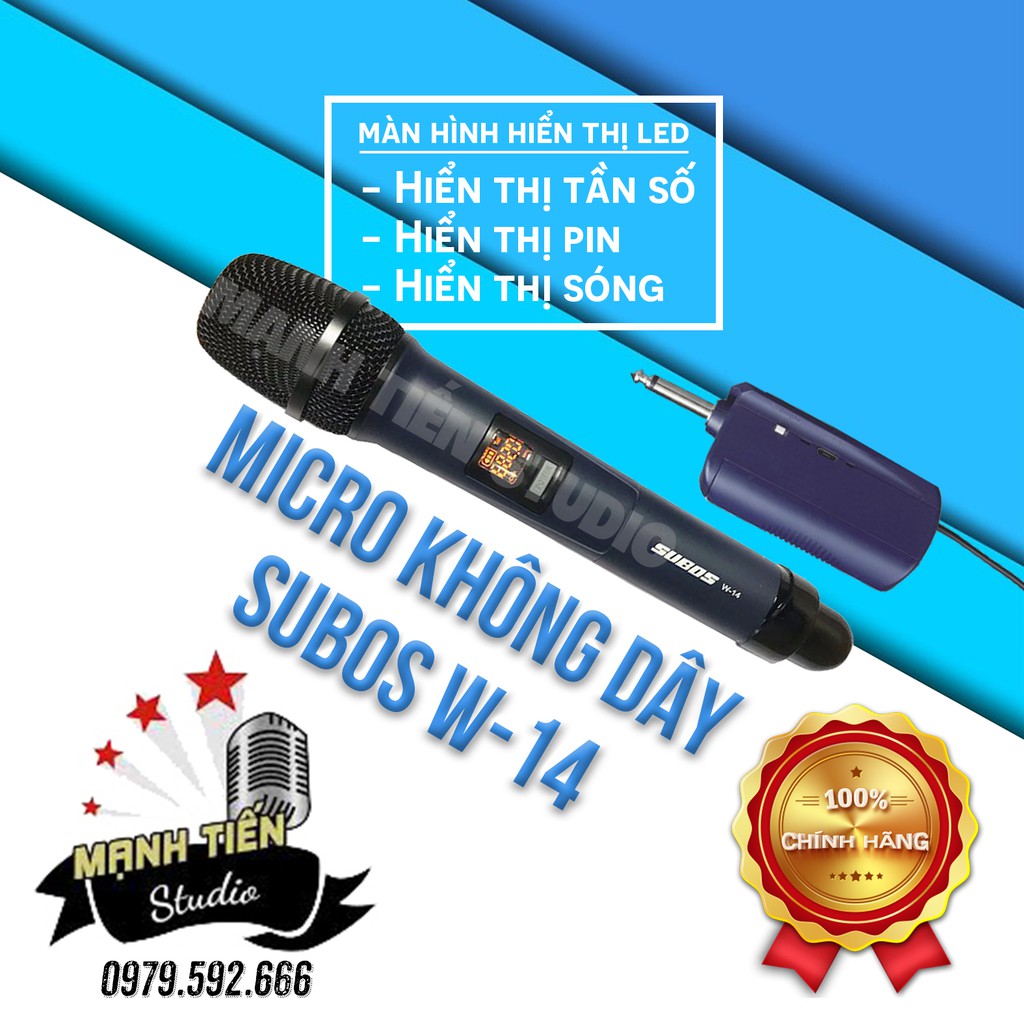 [Giá Gốc] Micro karaoke không dây Wuangle W14 - hát karaoke gia đình, làm chủ sân khấu -  kết nối với iphone 12 siêu hay