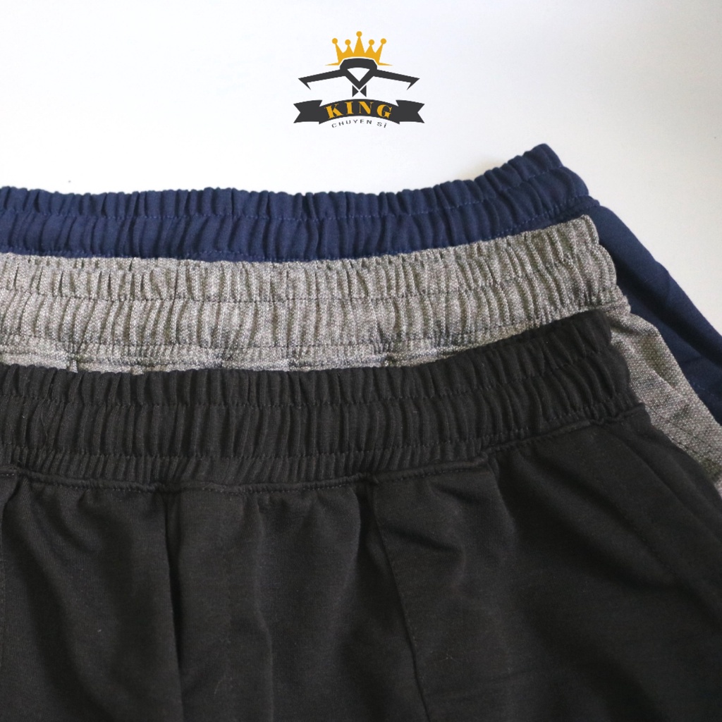 Quần short nam KING N01 quần đùi nam chất thun cotton co giãn tốt cá tính năng động thích hơp với các chàng trai