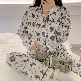 Bộ đồ ngủ nữ Pyjama kuromi Hàn Quốc