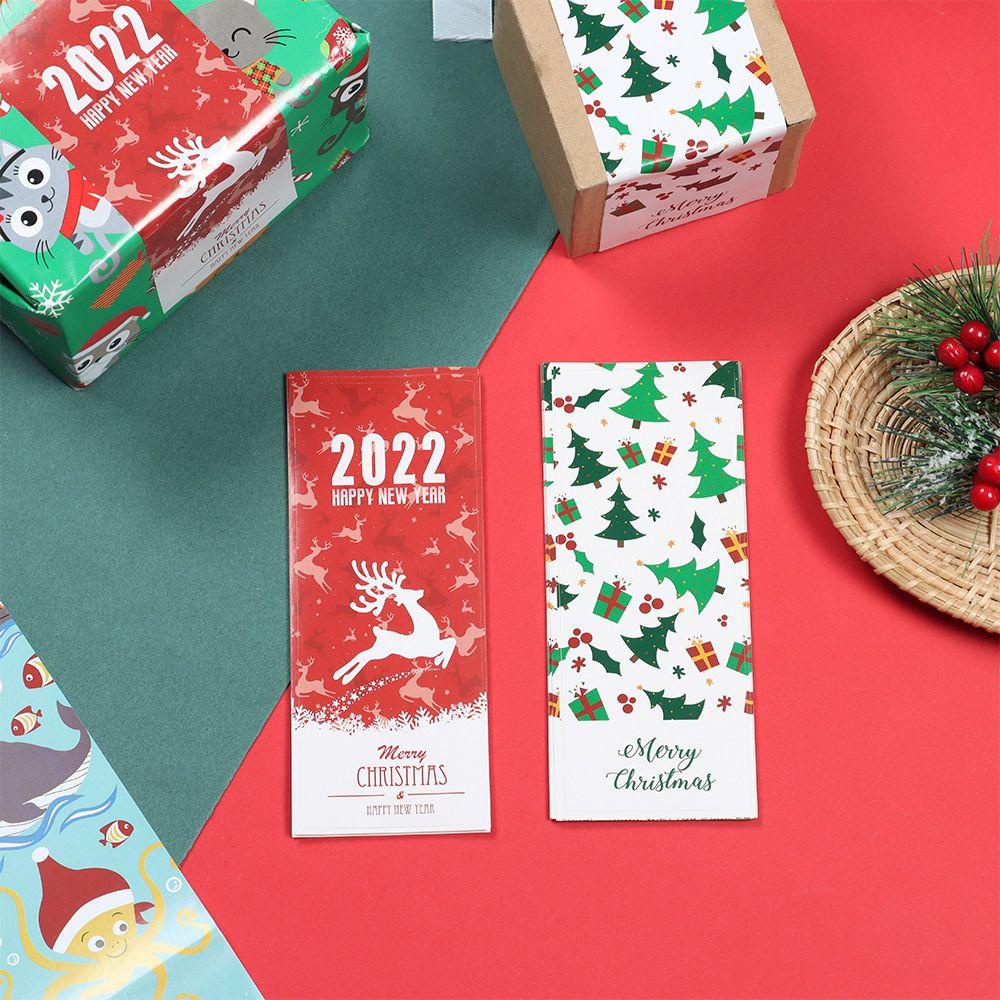 CONOPERY Bộ 50 Miếng Dán Trang Trí Giáng Sinh 6 * 15cm
