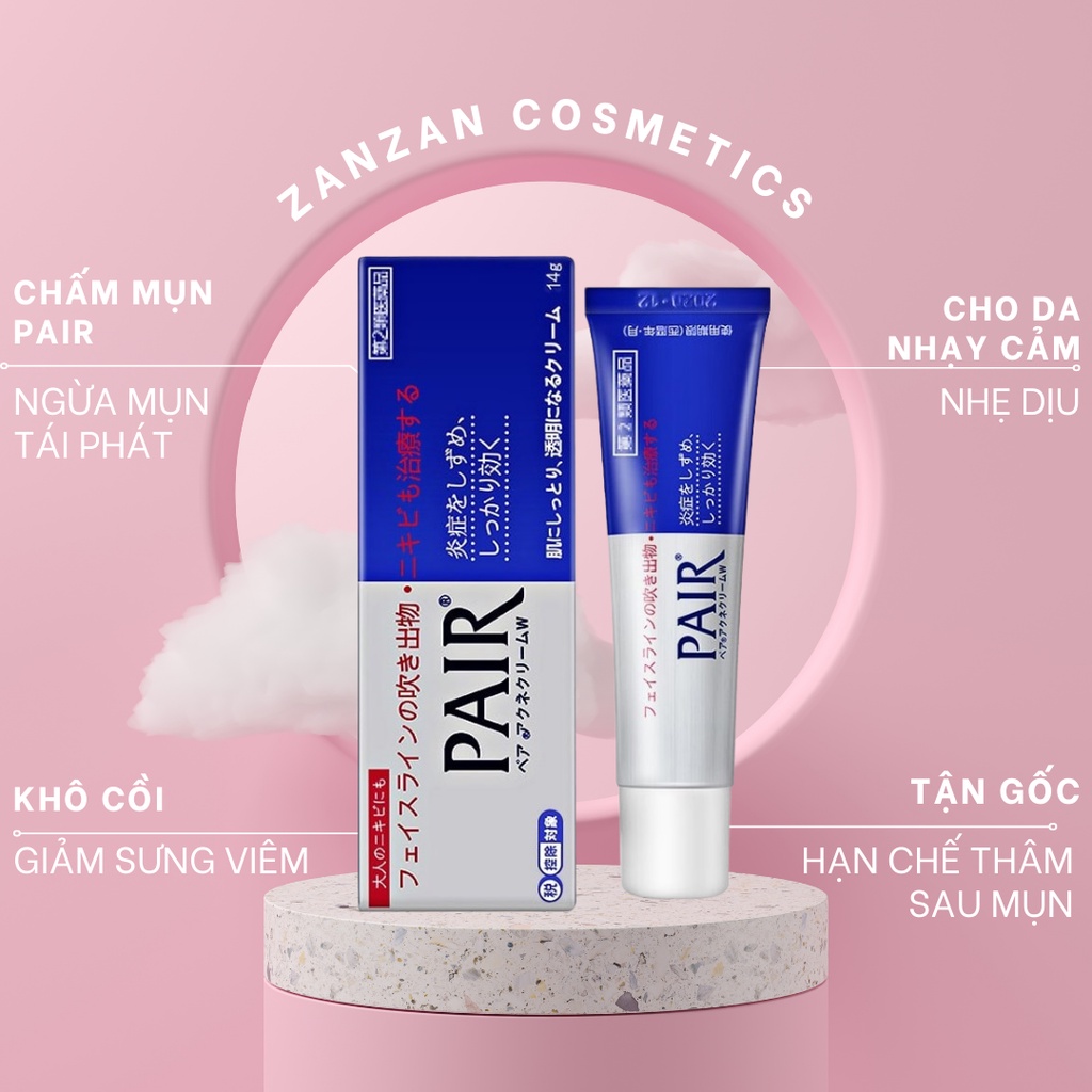 Chấm mụn pair nhật