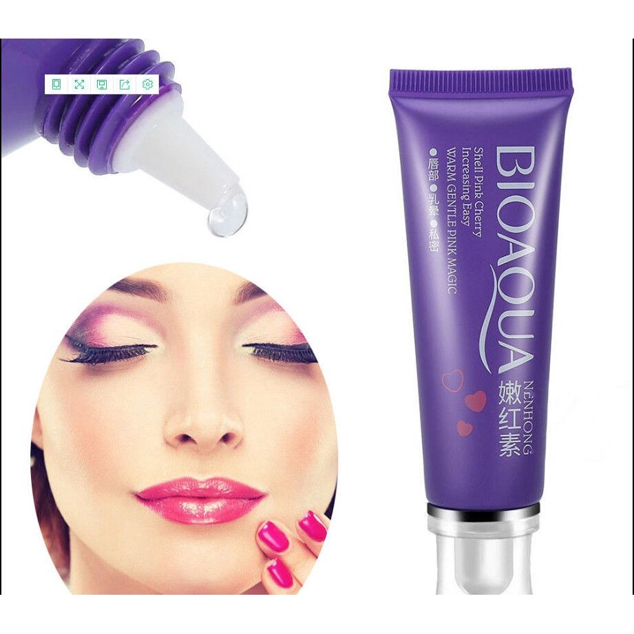 [Hàng mới về] Tuýp kem dưỡng trắng chăm sóc da môi/ cơ thể Bioaqua dành cho nữ