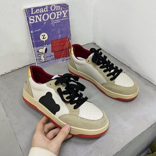 Giày Thể Thao Trắng Phong Cách Hàn Quốc ulzzang Thời Trang Mùa Xuân Dành Cho Nữ 2021