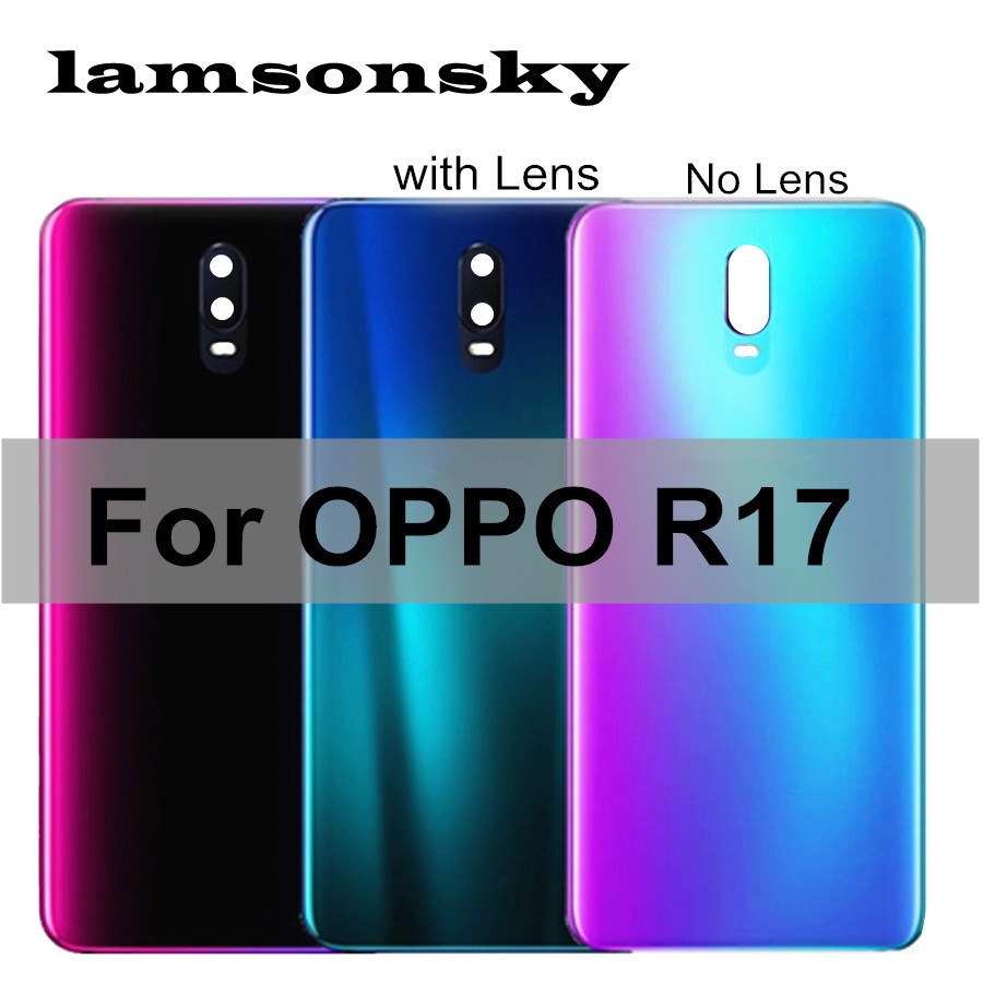 Nắp lưng với ống kính máy ảnh cho OPPO R17 R17 Pro