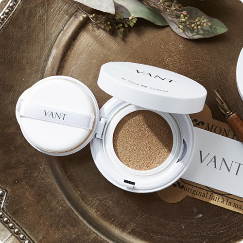 CUSHION KIỀM DẦU VANT 36.5 AIR TOUCH CC CUSHION PLUS SUN BLOCK SPF40,PA+++ (tone 21 - da sáng, trung bình sáng)