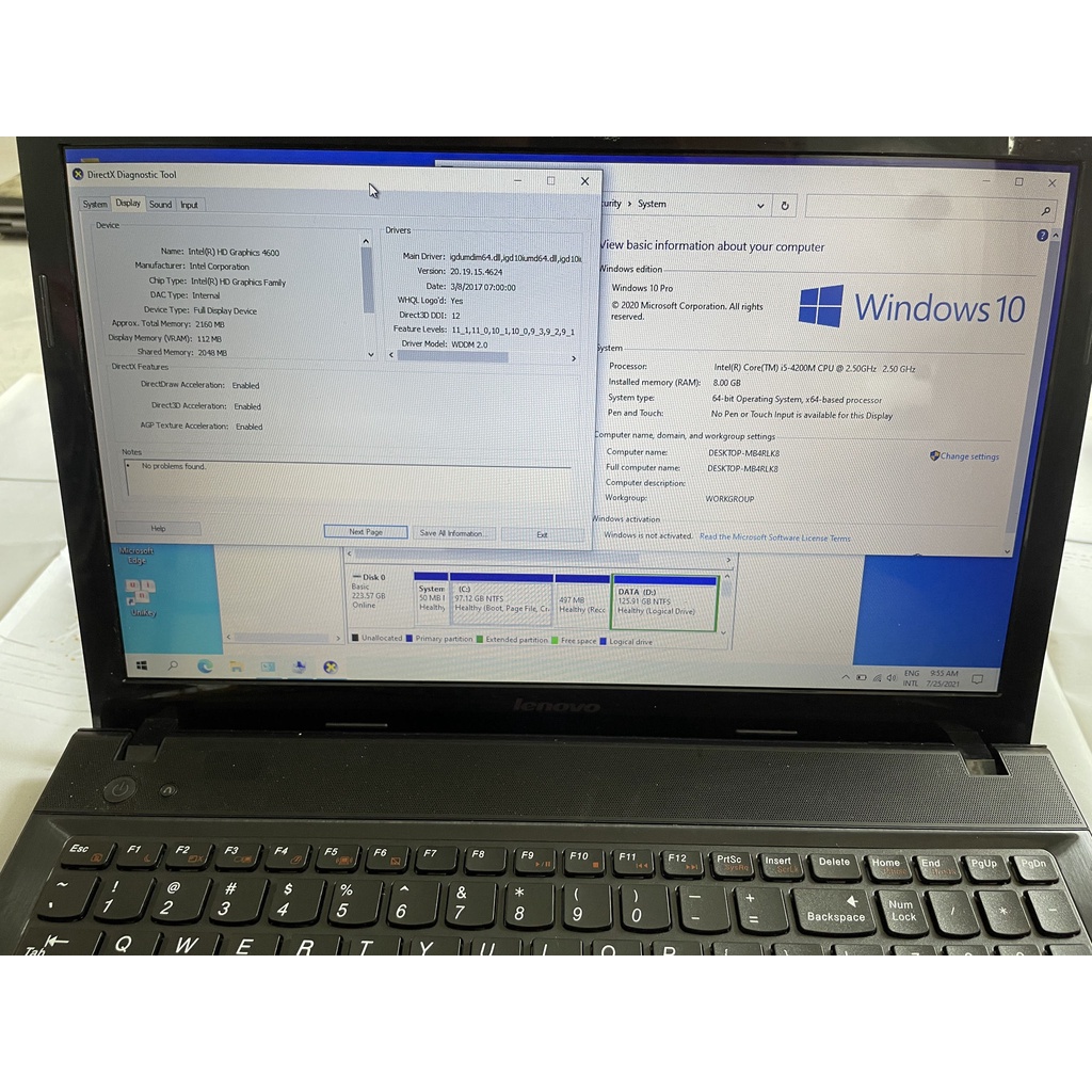 Laptop Len.o.vo Idea.Pad G510 có cấu hình mạnh mẽ I5/8G/240G/15.6 | BigBuy360 - bigbuy360.vn