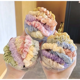 Cột tóc scrunchies mini màu xinh soạn ngẫu nhiên