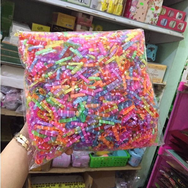 Nửa kg thun buộc tóc