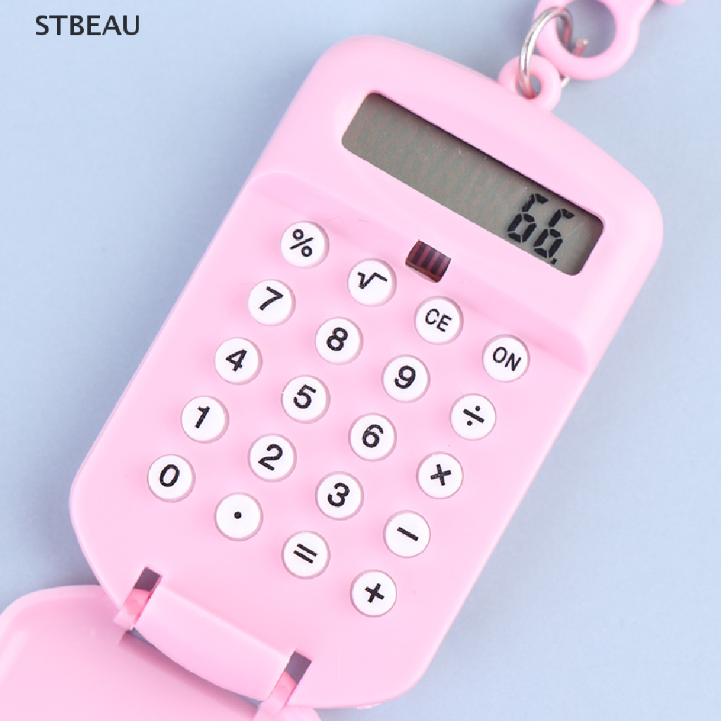 [Cxstbuan] Móc Khóa Máy Tính Cầm Tay Kỹ Thuật Số Mini Đáng Yêu Sáng Tạo MME