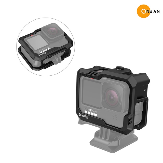 SmallRig Cage GoPro 10 Gopro 9 - Khung nhựa bảo vệ gắn adapter mic 3083