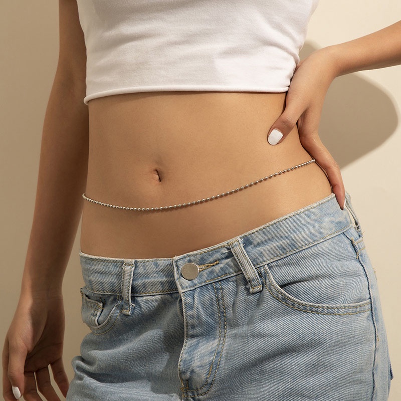 Dây Thắt Lưng Phối Hạt Thời Trang Thanh Lịch Cho Nữ
