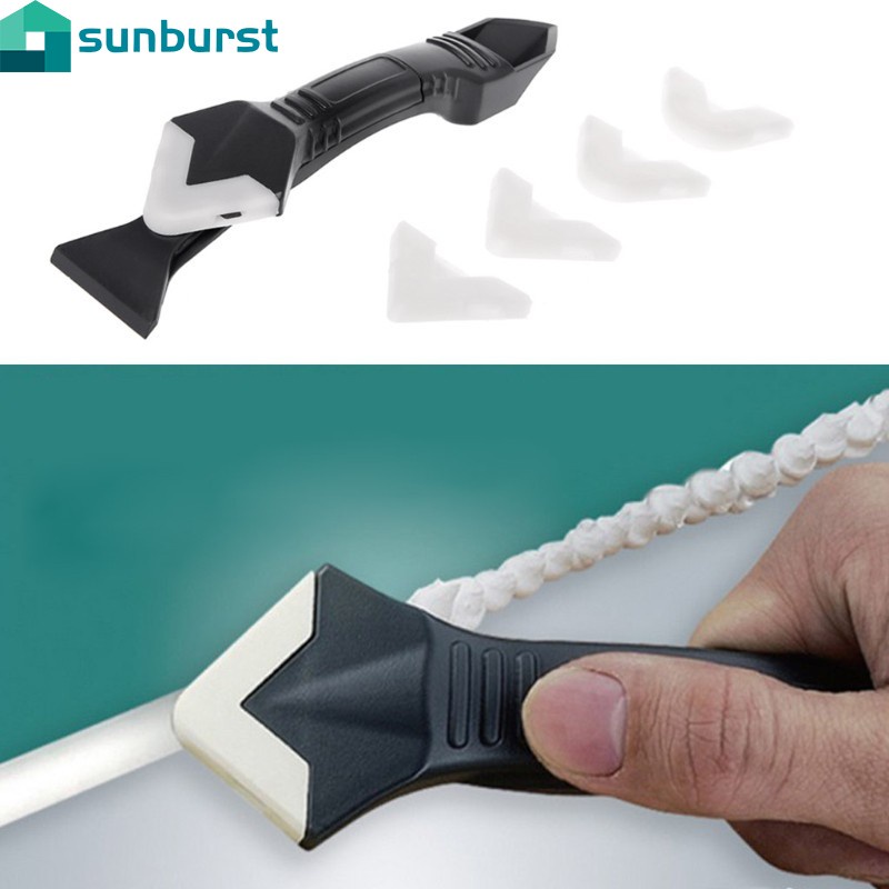 Dụng Cụ Cạo Vệ Sinh Góc Sàn Nhà Bằng Silicone 3 Trong 1 Đa Năng Tiện Dụng