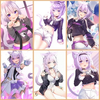 Poster Nekomata Okayu 3 tấm -6 tấm a4 khác nhau/ tranh ảnh Nekomata okayu