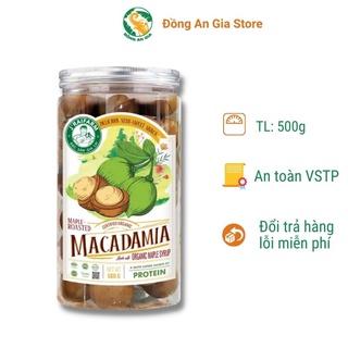 Hạt macca sấy lạnh size lớn 23-27mm sạch, hỗ trợ ăn kiêng & giảm cân jrai farm 500gr