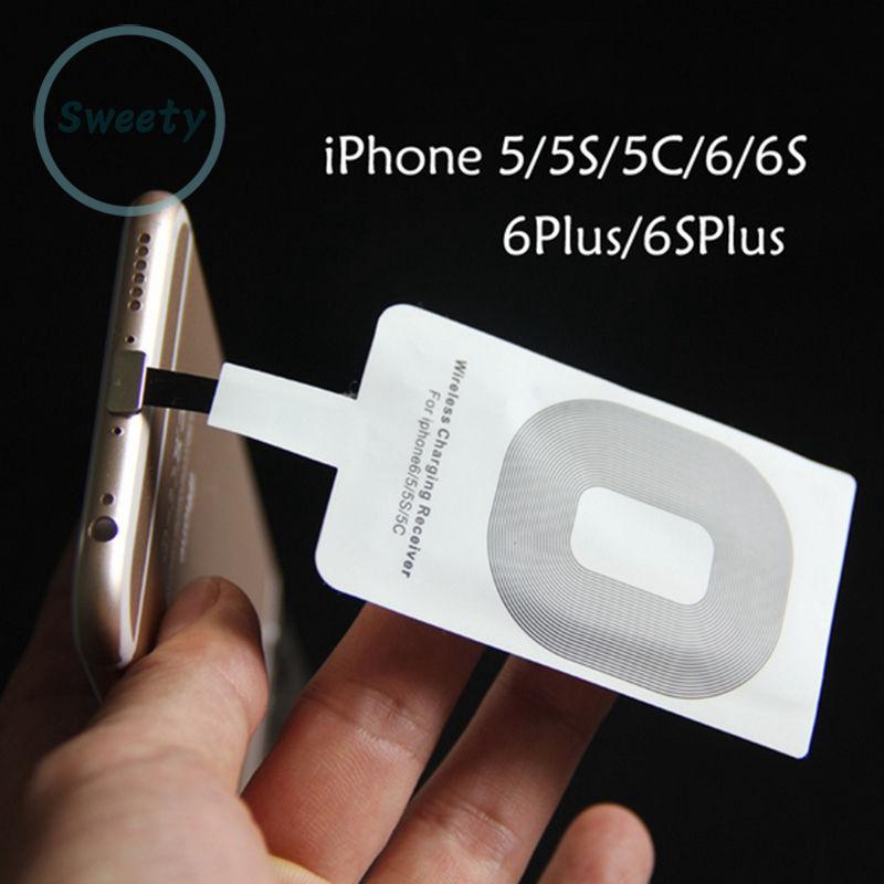 Bộ Sạc Không Dây Qi Thời Trang Cho Iphone 5 / 5s / 5c / 6 / 6s / 7