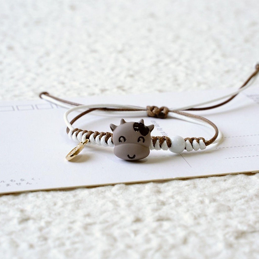 Mih Vòng Tay Dây Bện Có Thể Kéo Vào Trang Trí Năm Mới Dành Cho Cặp Đôi