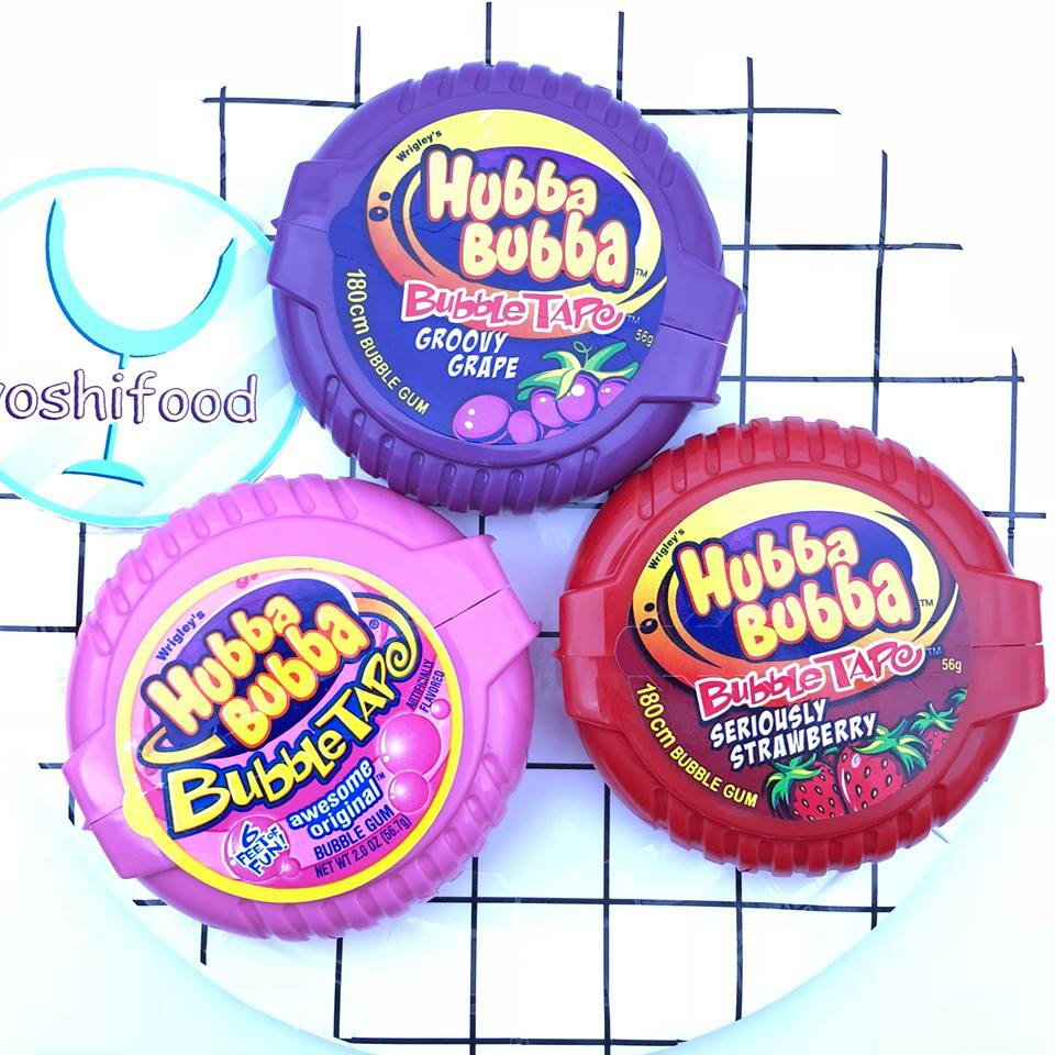 [Mã 77FMCGSALE1 giảm 10% đơn 250K] Kẹo Gum Cuộn Hubba Bubba | BigBuy360 - bigbuy360.vn
