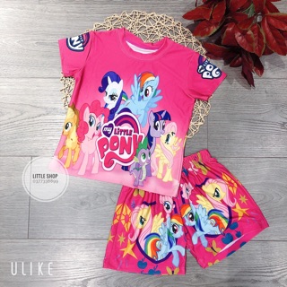 Bộ 3D Ngựa Pony cho bé gái (10-26kg)