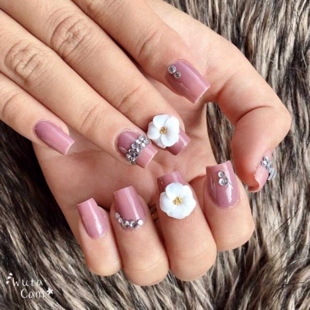 Hoa đậu - (Giá 1 Bông) hoa làm nail